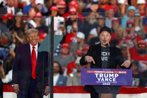 Musk spent over a quarter of a billion dollars to help elect Trump